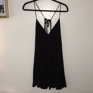 Short Flowy Black Dress